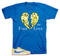Retro 1 Canary Yellow Fake Love Shirt