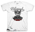 Retro 3 Cement Gray Blessed Angel Shirt