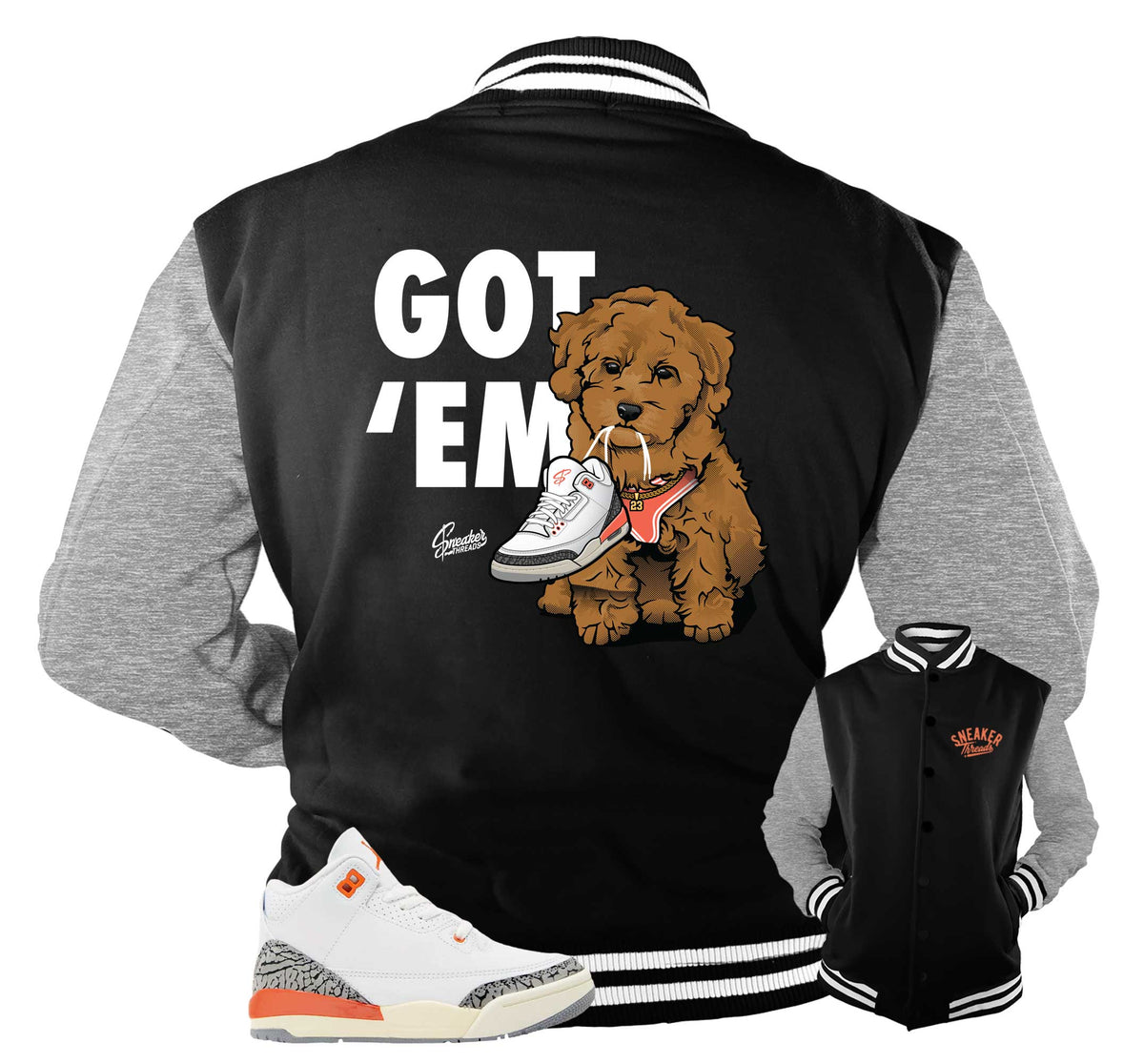 Retro 3 Georgia Peach Got Em Jacket