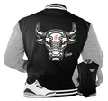 Retro 3 Cement Gray War Bully Jacket