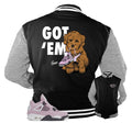 Retro 4 Orchid Got Em Jacket
