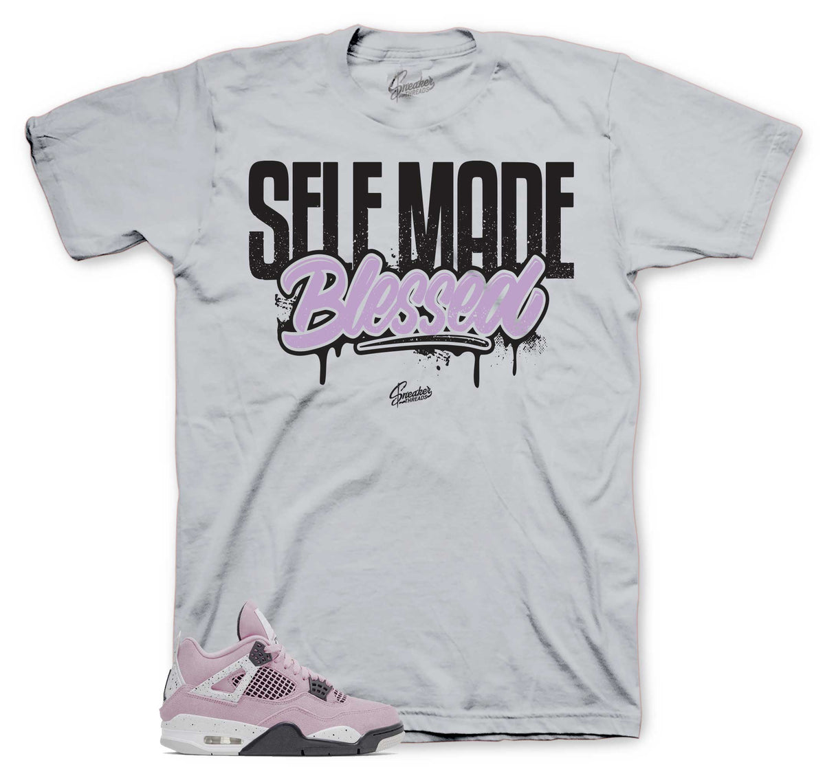 Retro 4 Orchid Self Made Shirt