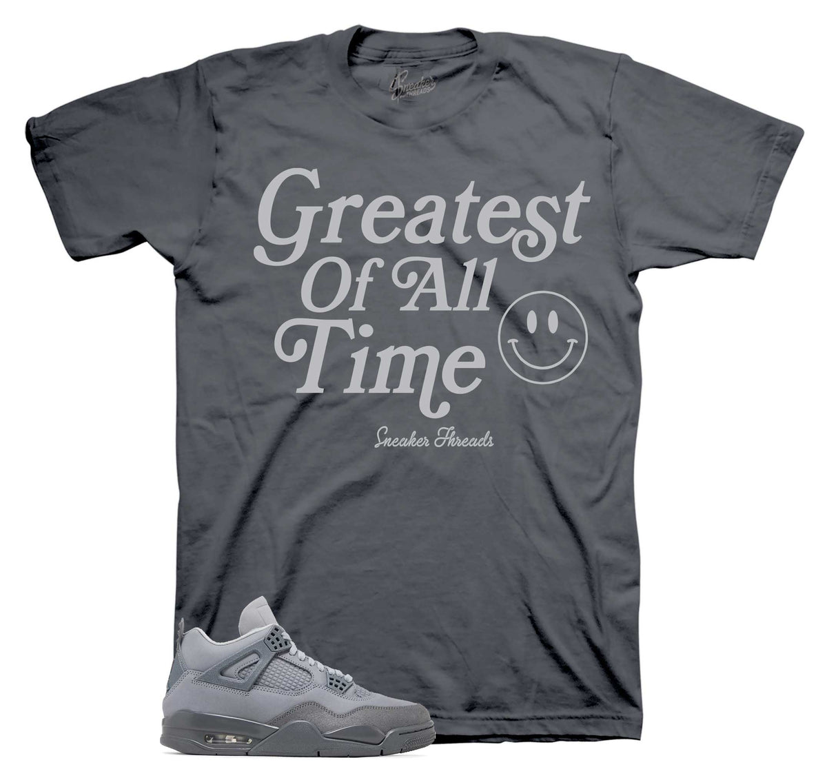 Retro 4 Wet Cement Goat Shirt