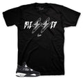 Retro 4 White Thunder Blessed Shirt