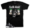 Retro 4 White Thunder Fresh Kicks Shirt