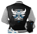 Retro 4 Industrial Blue War Bully Jacket