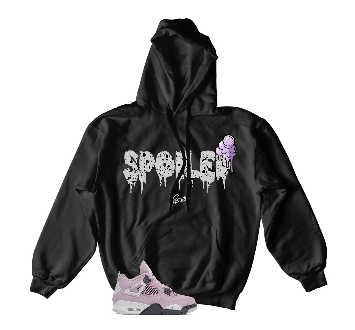 Retro 4 Orchid Spoiled Hoody