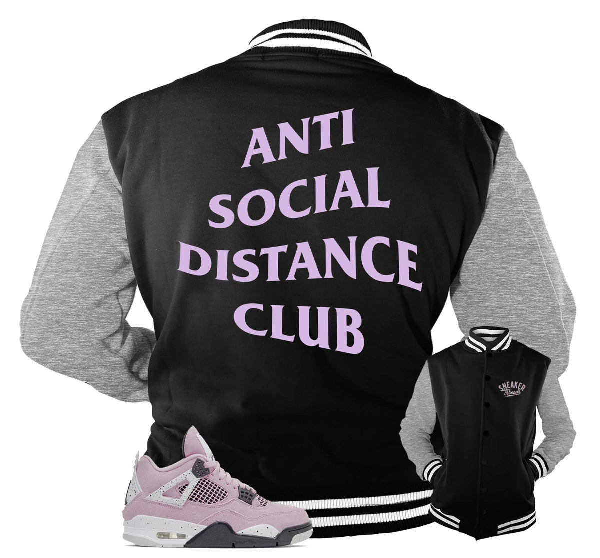 Retro 4 Orchid Social Distance Jacket