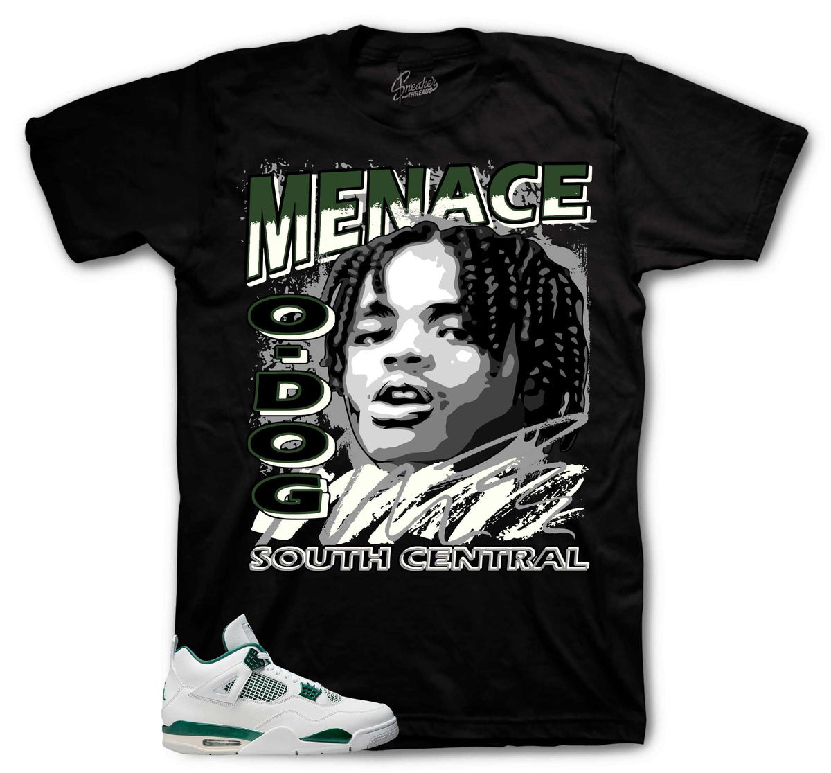 Retro 4 Oxidized Green Nineties Shirt