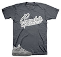 Retro 4 Wet Cement ST Logo Shirt