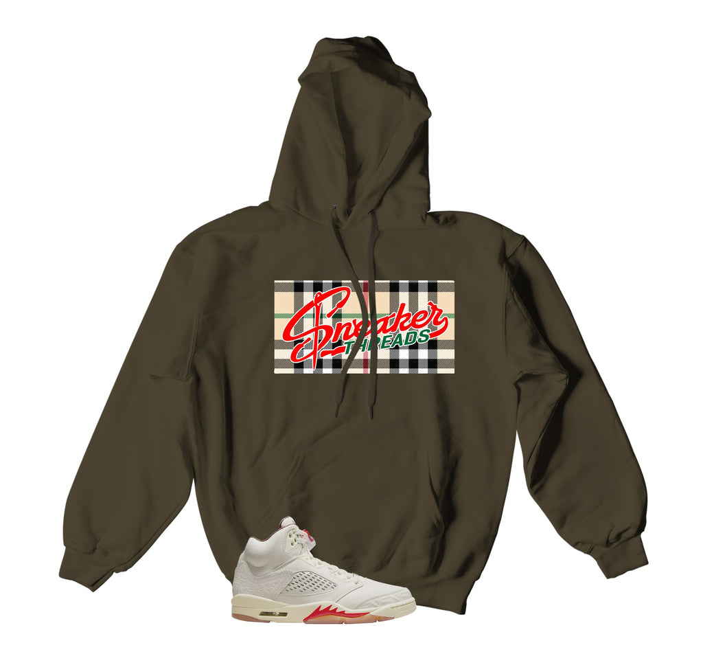 Retro 5 "El Grito" Sneaker Threads Box Hoody