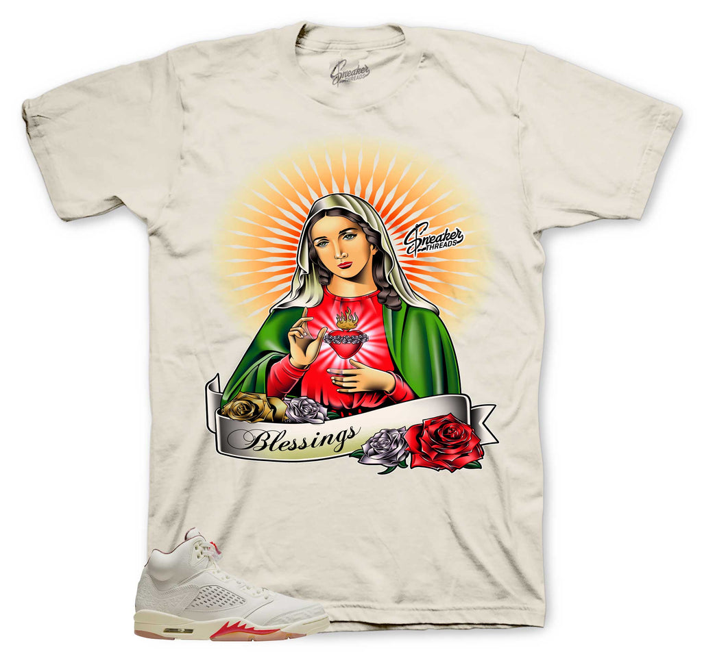 Retro 5 "El Grito" Virgen Maria Shirt