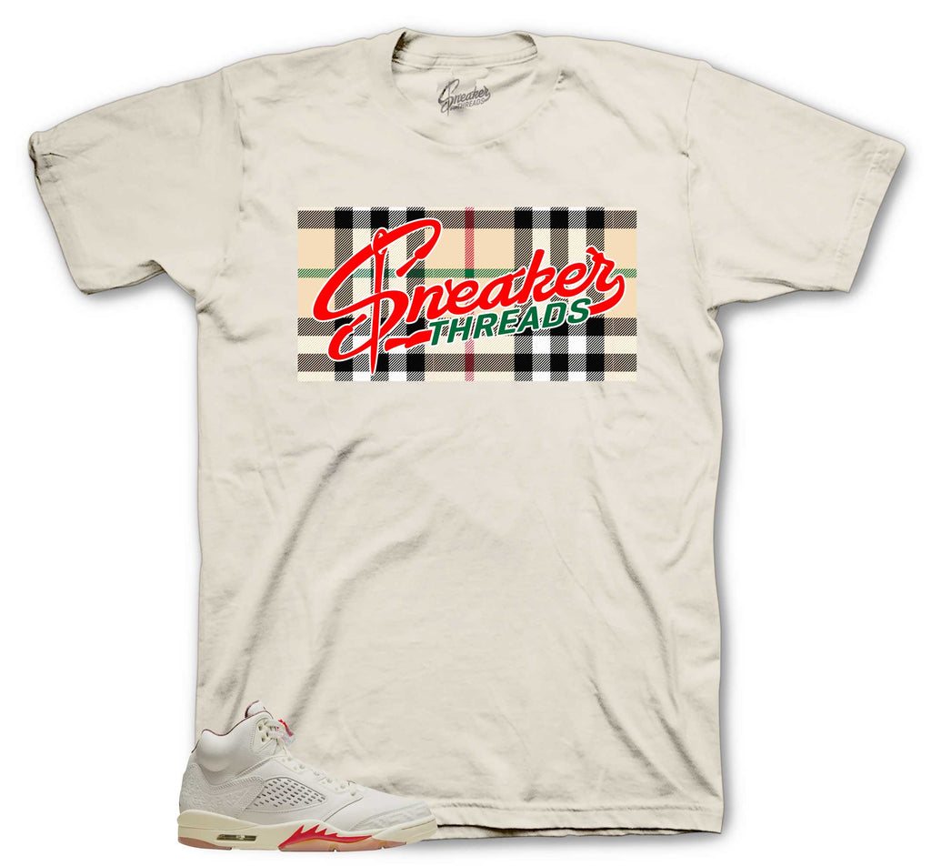 Retro 5 "El Grito" Sneaker Threads Box Shirt