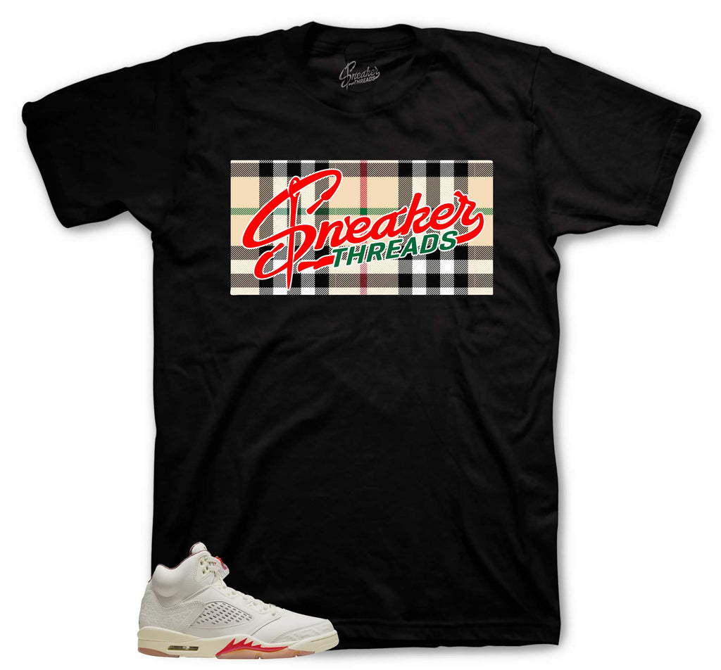 Retro 5 "El Grito" Sneaker Threads Box Shirt