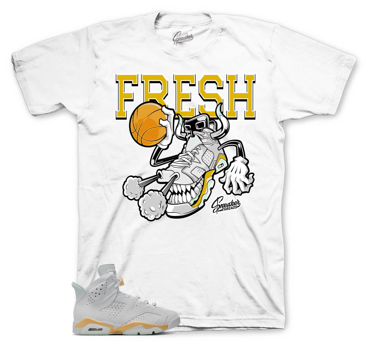 Retro 6 Pearl Fly Kicks Shirt