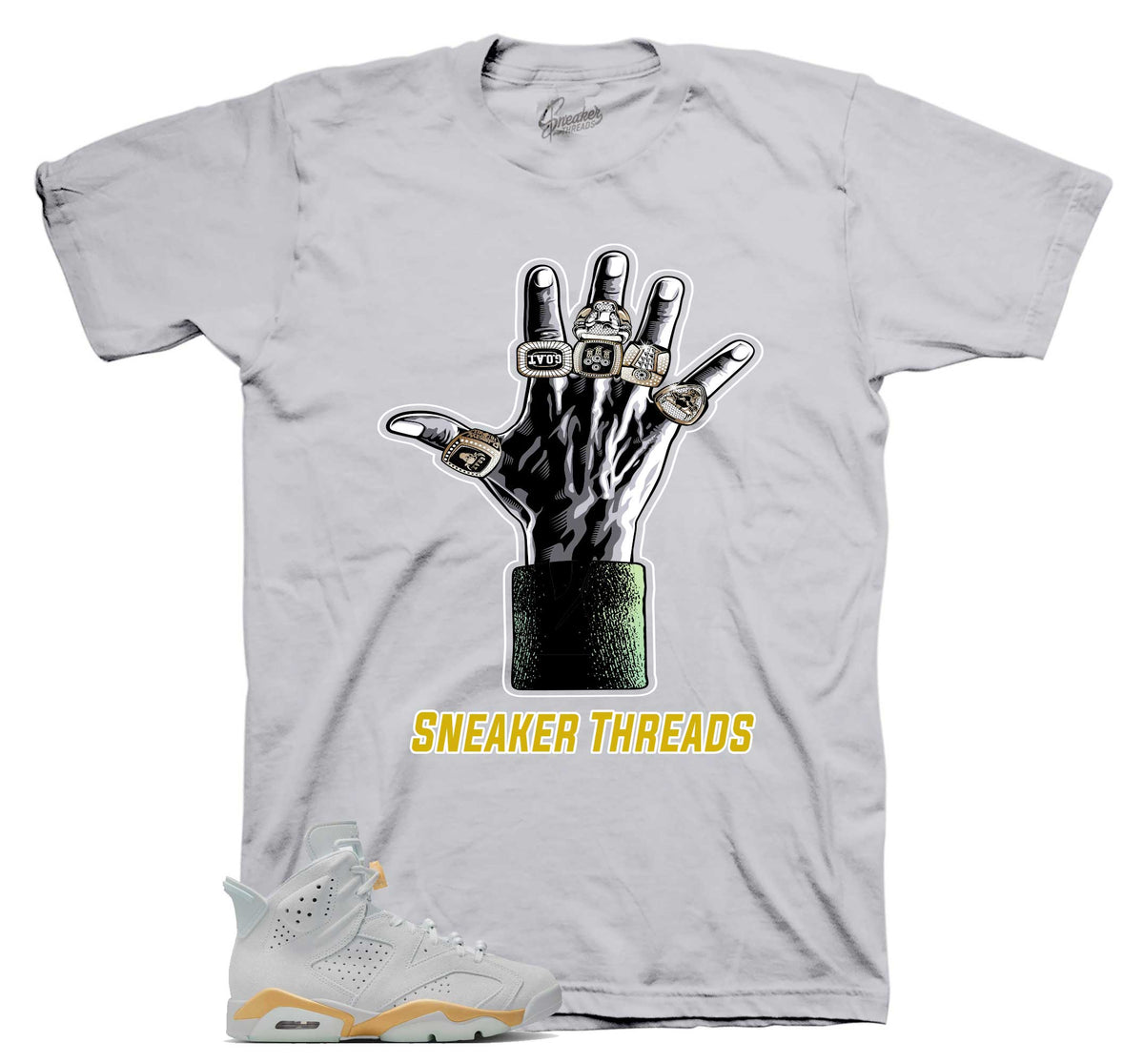Retro 6 Pearl Rings Shirt