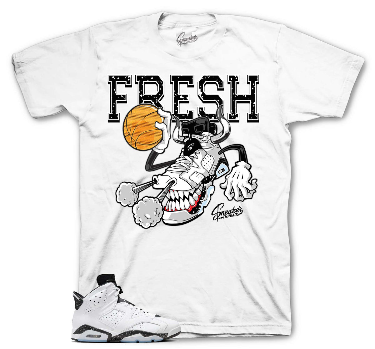 Retro 6 Reverse Oreo Fly Kicks Shirt
