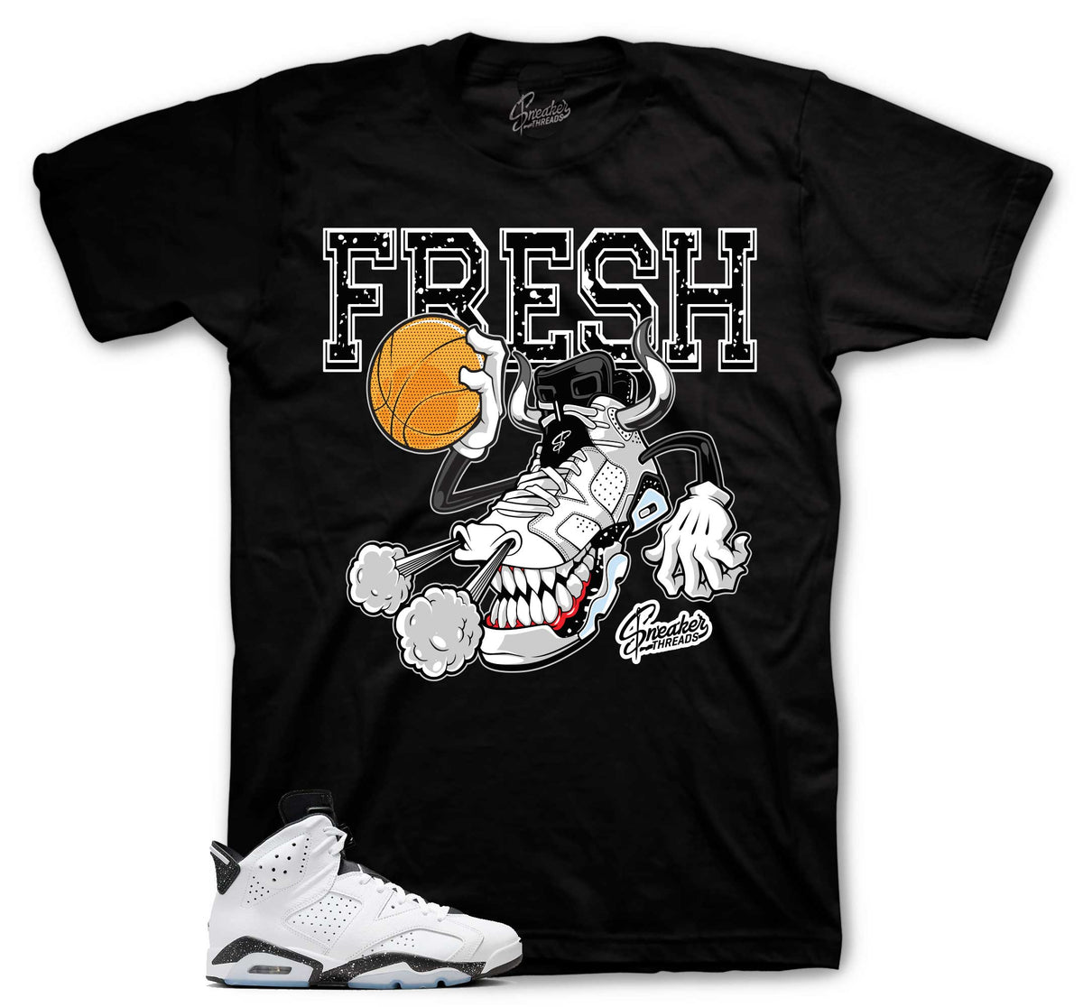 Retro 6 Reverse Oreo Fly Kicks Shirt