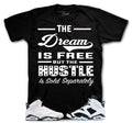 Retro 6 White Black Sold Separately Shirt