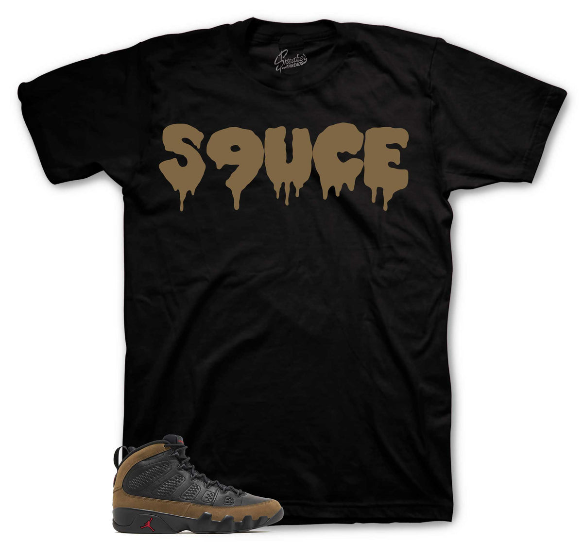 Retro 9 Olive S9uce Shirt