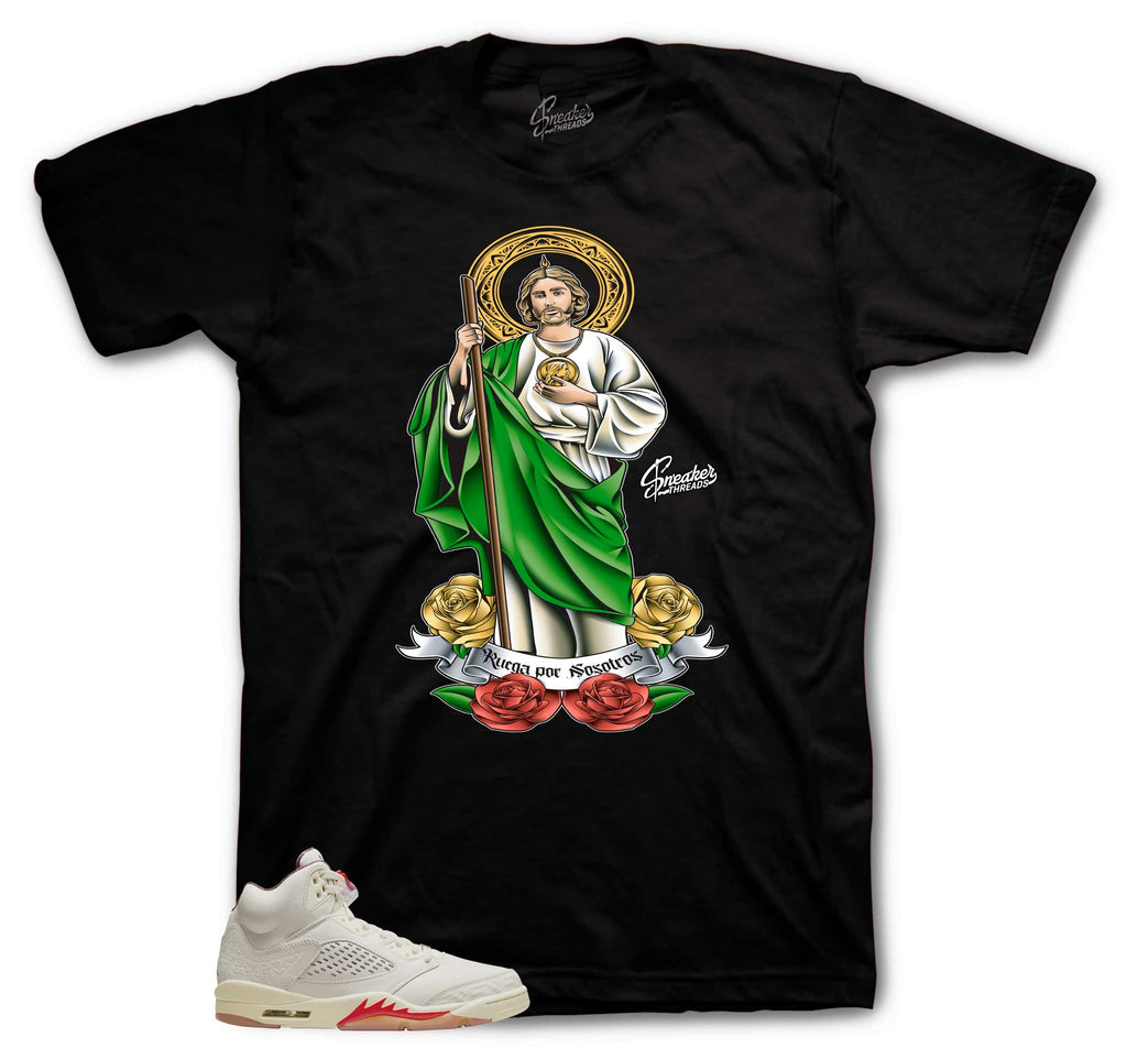 Retro 5 "El Grito" San Judas Shirt