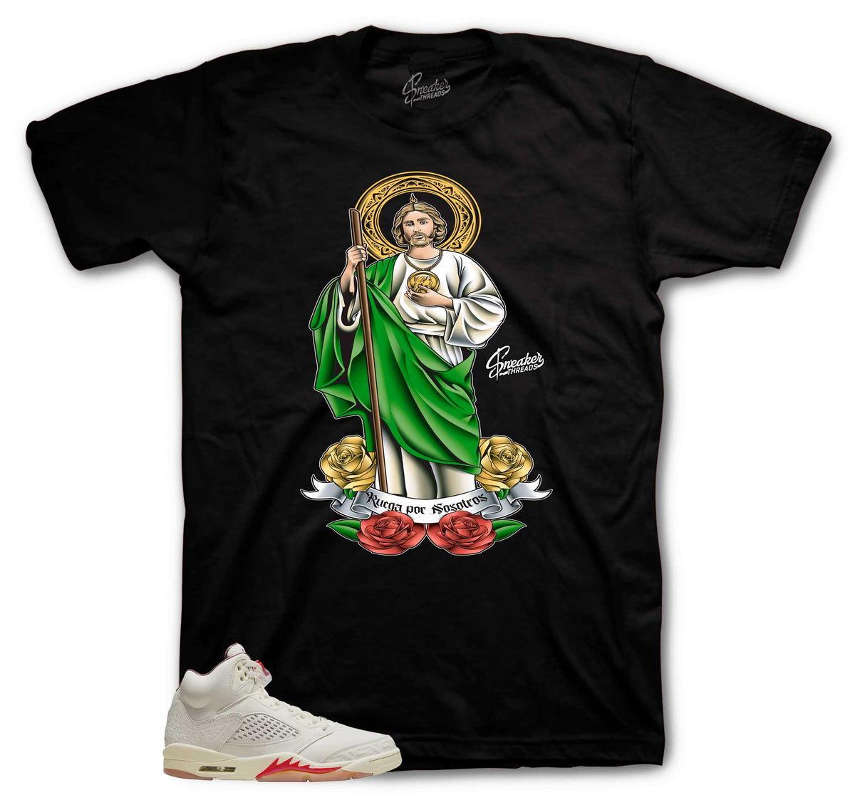 Retro 5 "El Grito" San Judas Shirt
