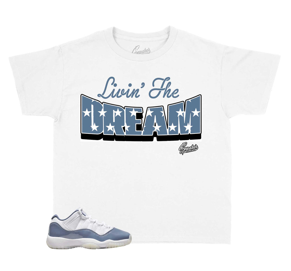 Kids - Diffused Blue 11 Living The Dream Shirt
