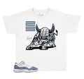 Kids - Diffused Blue 11 No bull Shirt