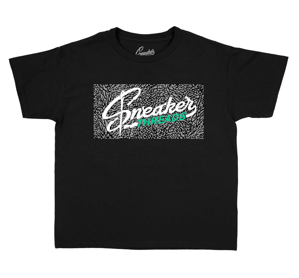 Kids - Green Glow 3 ST Box Shirt