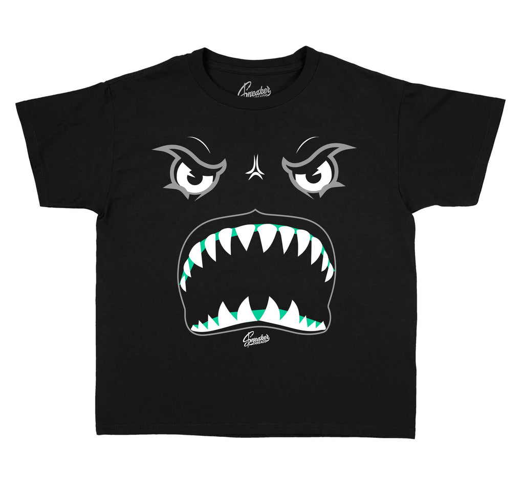 Kids - Green Glow Bite Me Shirt