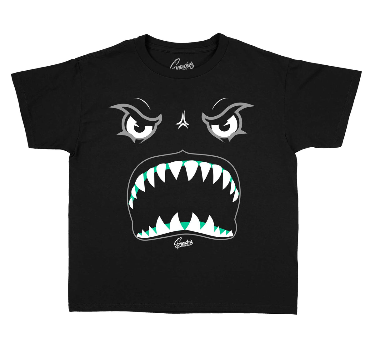 Kids - Green Glow Bite Me Shirt