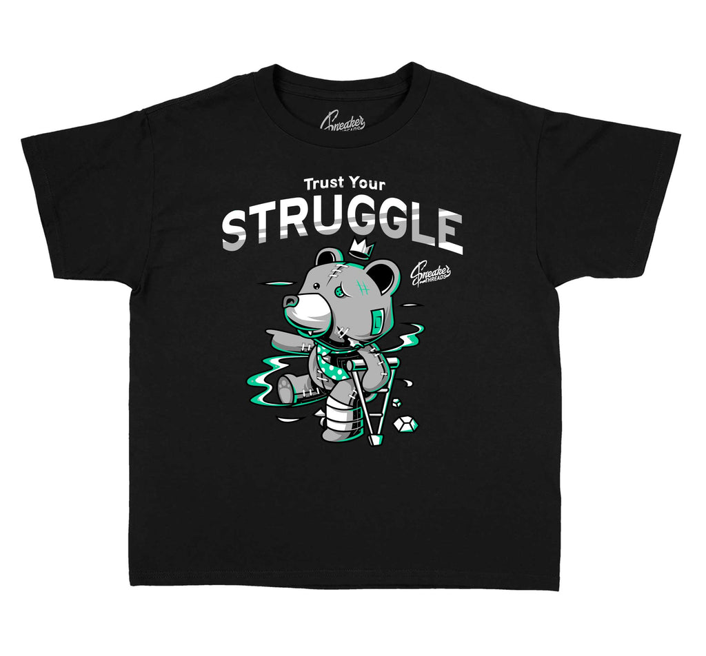Kids - Green Glow Trust Your Struggle Shirt