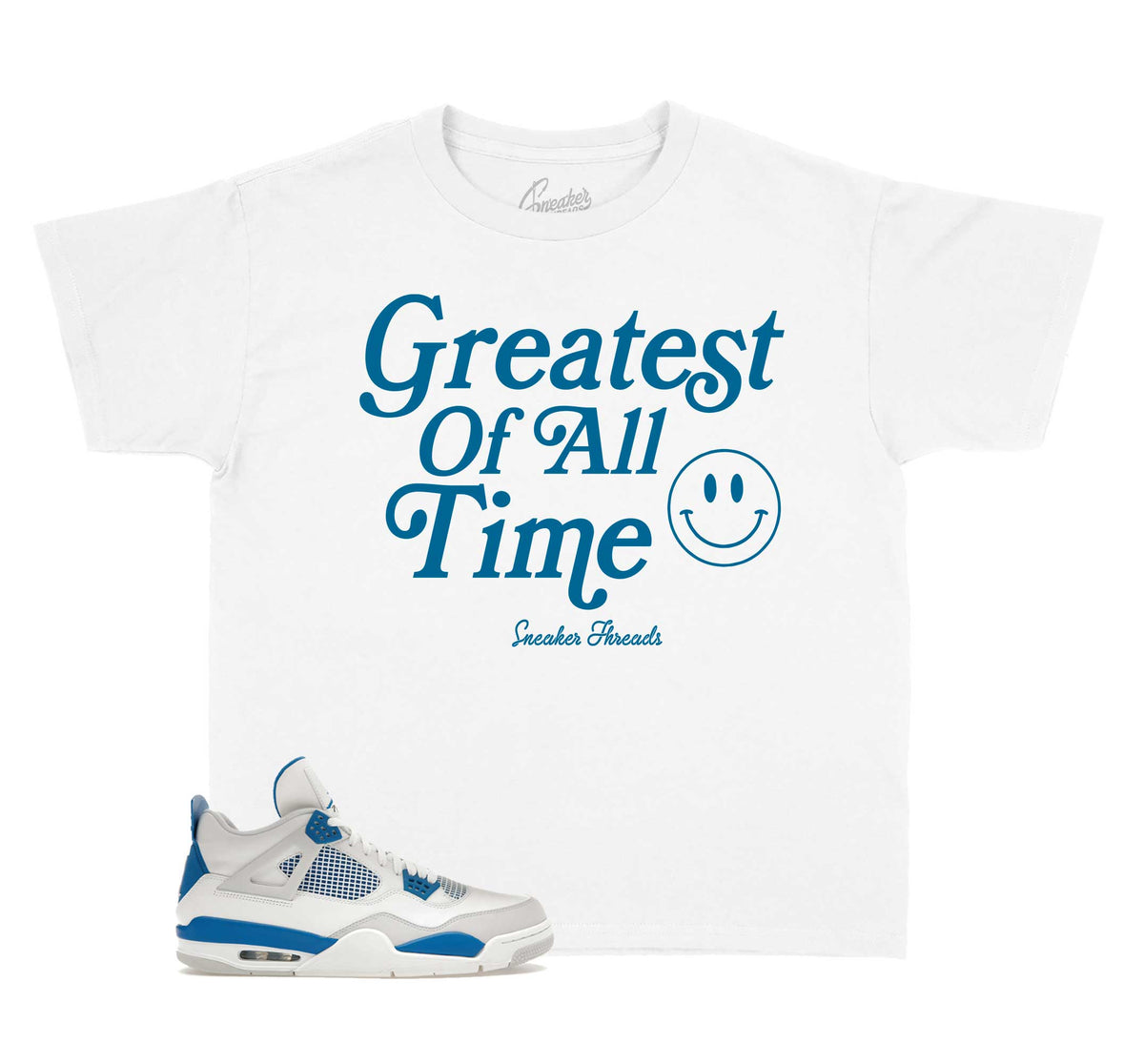 Kids - Industrial Blue 4 Goat Shirt