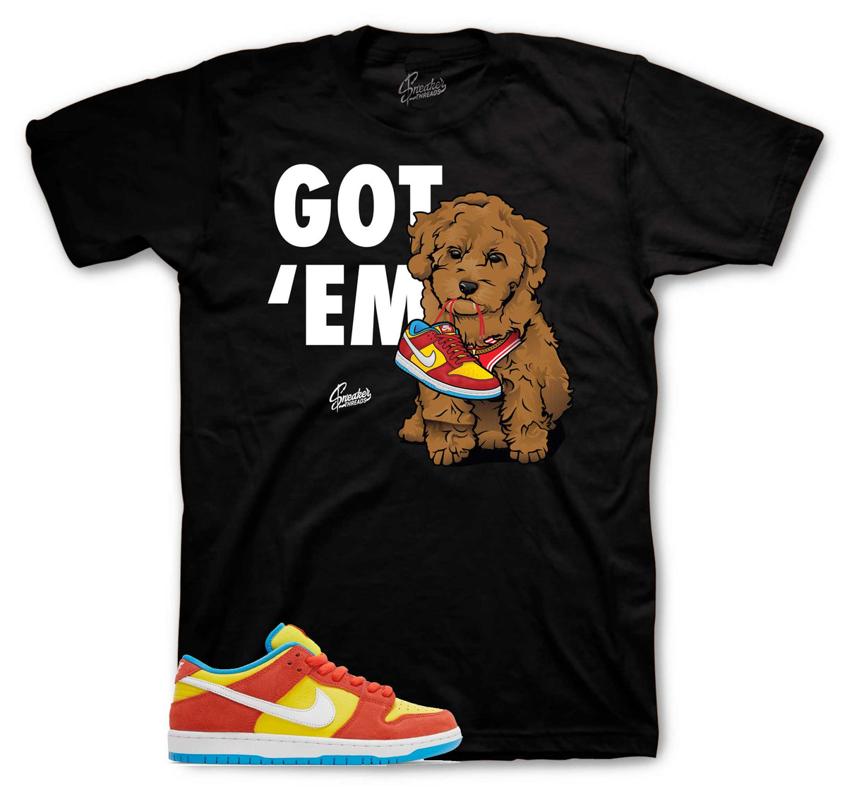 Dunk SB Low Bart Got Em Shirt