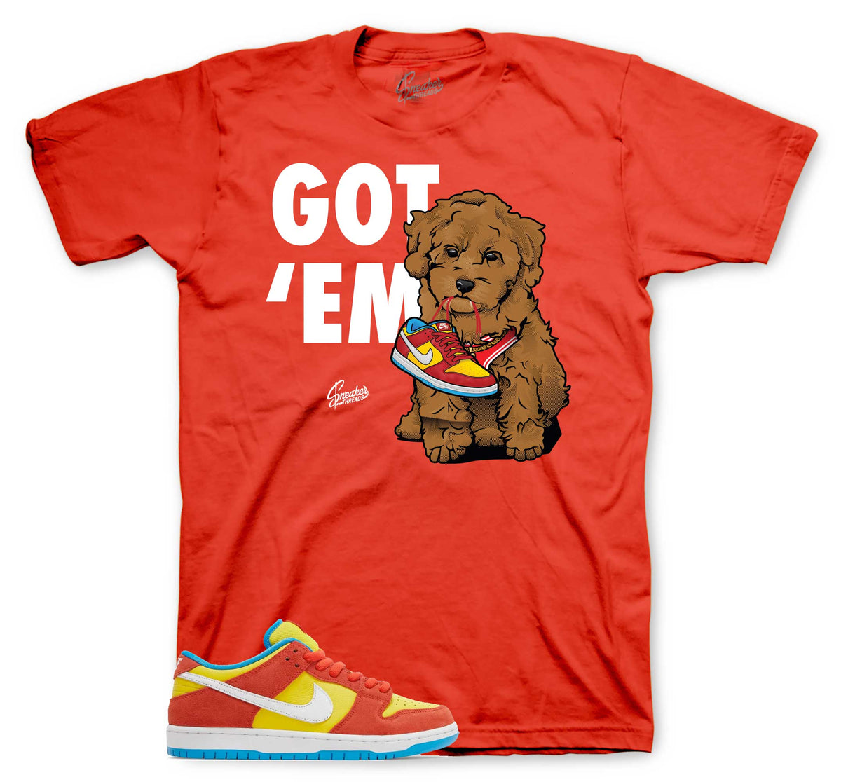 Dunk SB Low Bart Got Em Shirt