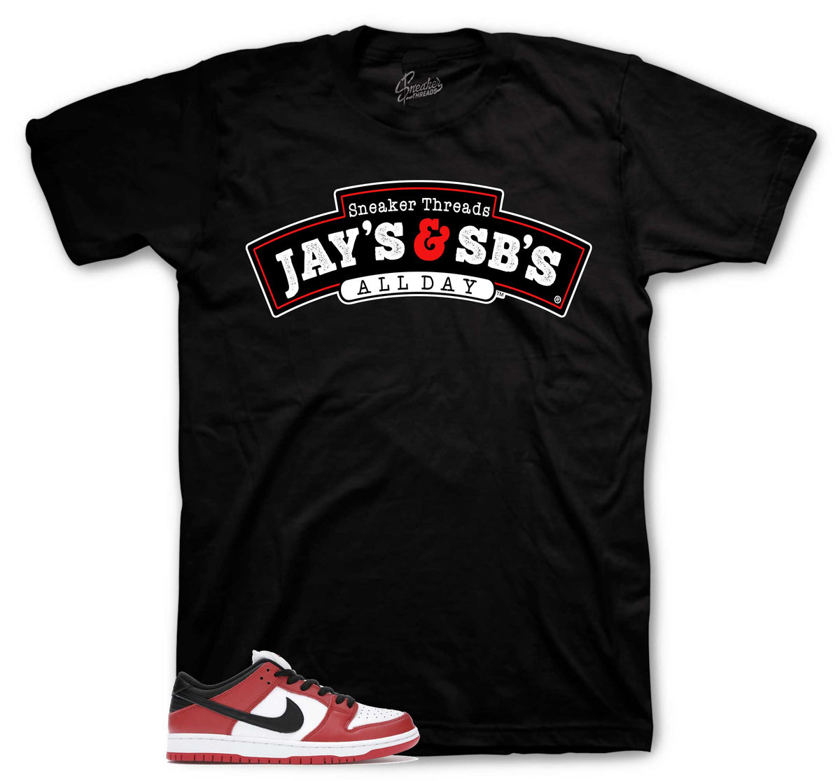 Dunk SB Low Chicago Jays & SBs Shirt