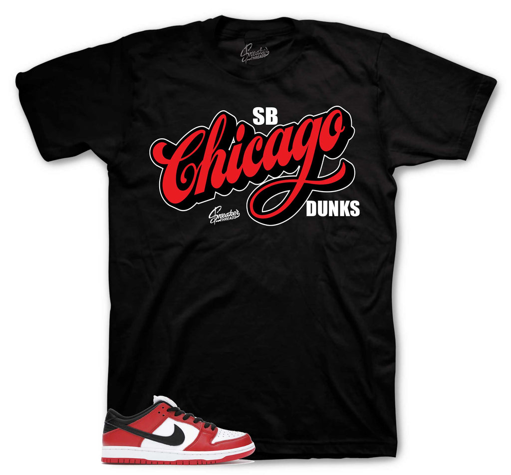 Dunk SB Low Chicago Classic Shirt