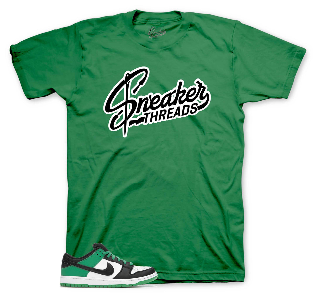 Dunk SB Low Classic Green ST Logo Shirt