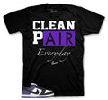 Dunk SB Low Court Purple Clean Pair Shirt