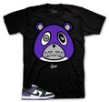 Dunk SB Low Court Purple ST Bear Shirt