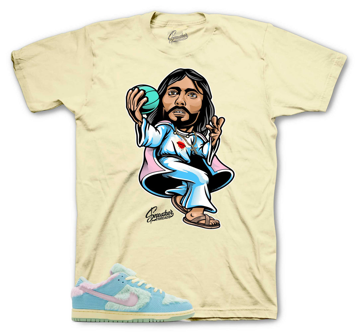 Dunk SB Low Visty Air Jesus Shirt