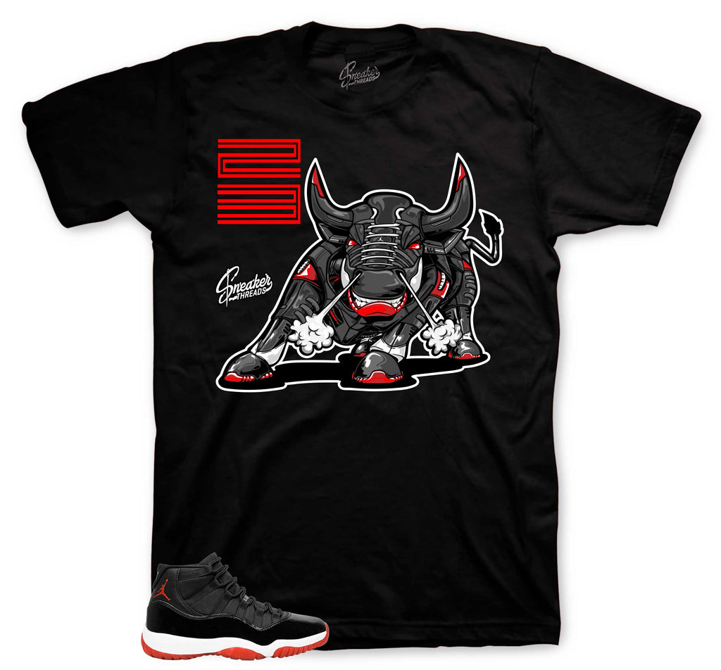 Retro 11 Bred No Bull Shirt