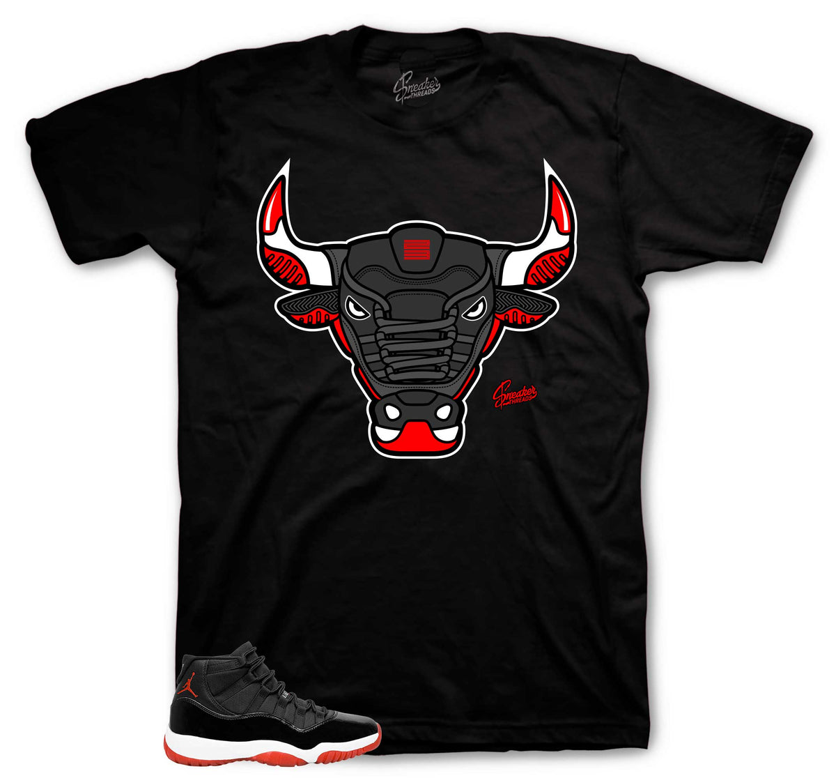Retro 11 Bred War Bully Shirt
