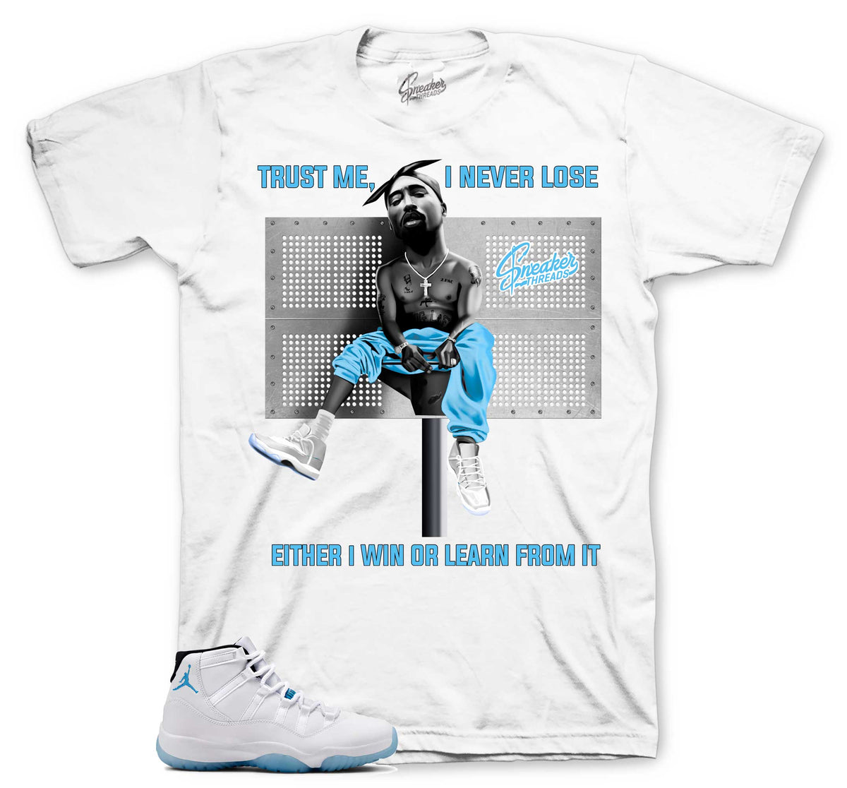 Retro 11 Legend Blue Trust Me Shirt