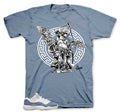Retro 11 Low Diffused Blue Archangel Shirt