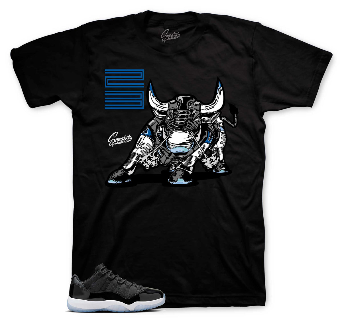 Retro 11 Low Space Jam No Bull Shirt