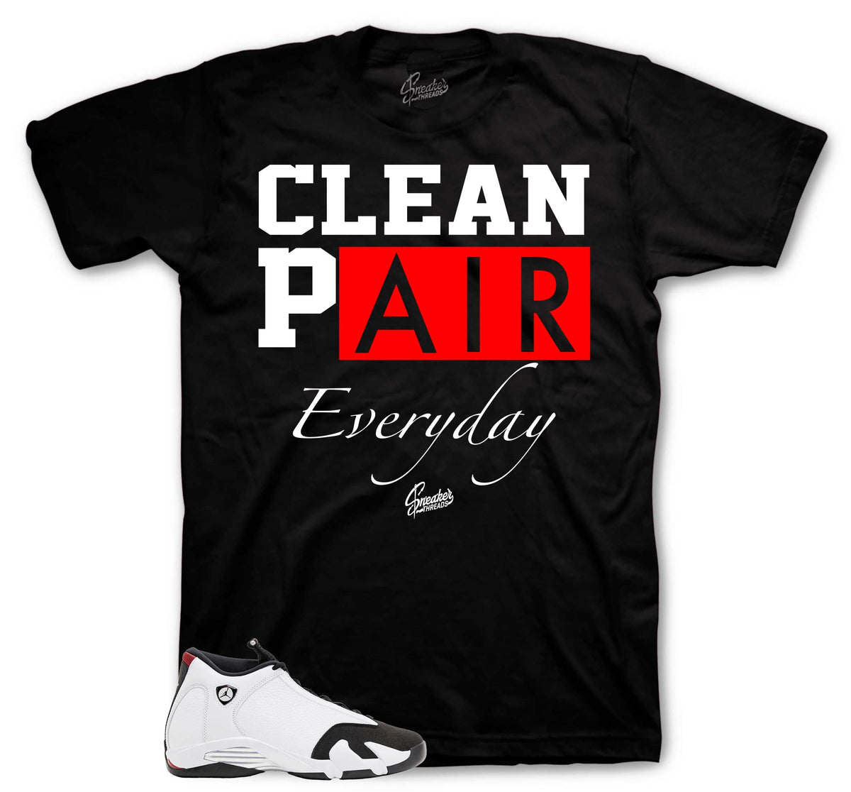 Retro 14 Black Toe Clean Pair Shirt
