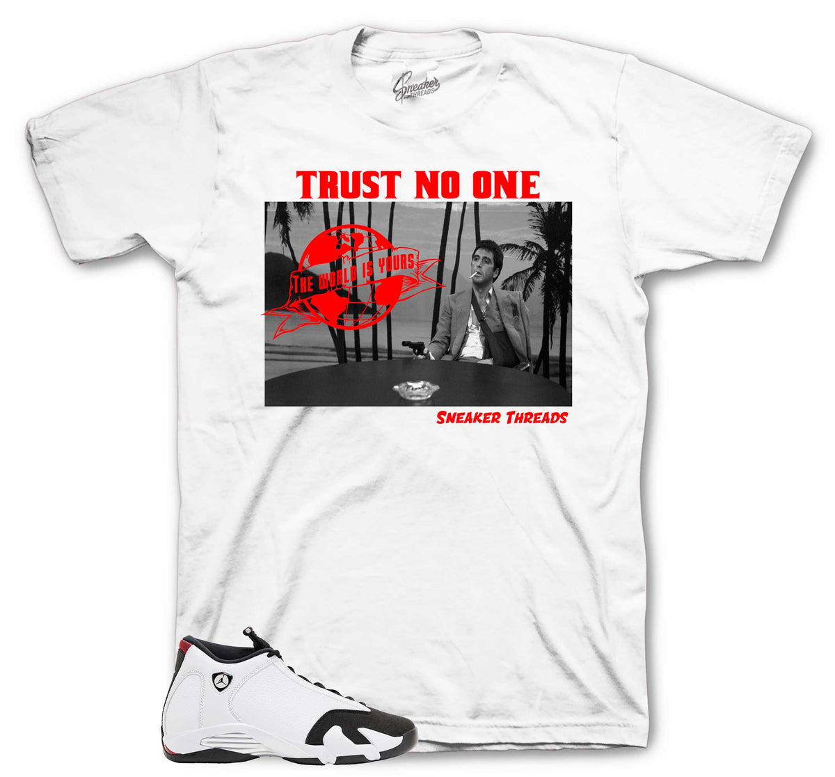 Retro 14 Black Toe Tony Knows Shirt