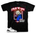 Retro 3 Cement Gray Play To Win Shirt