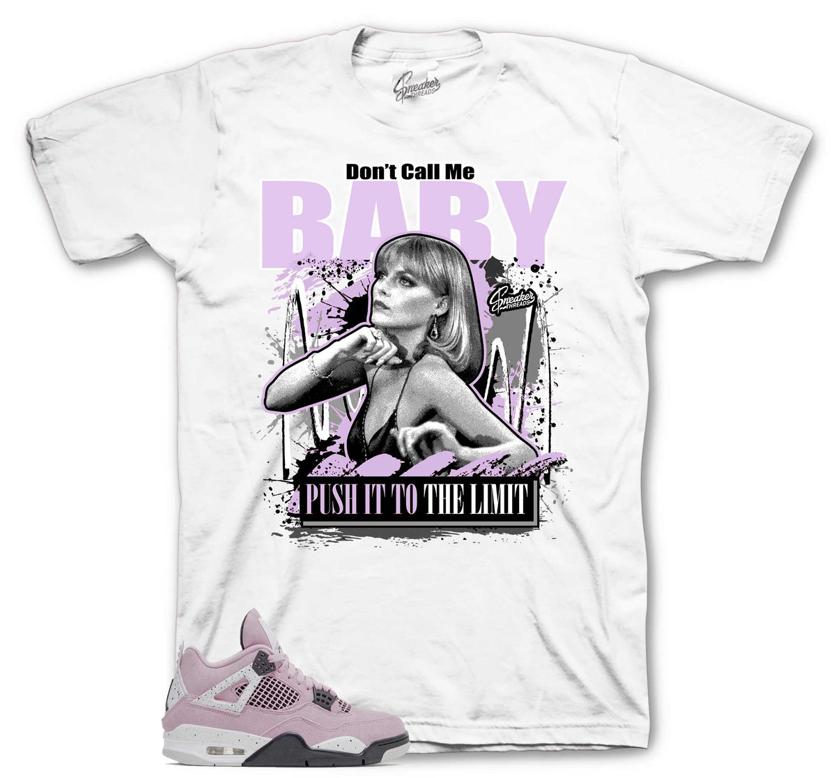 Retro 4 Orchid Baby Shirt